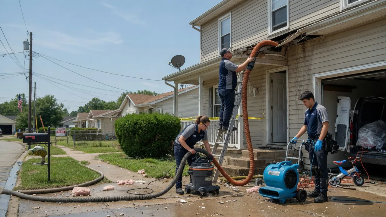 Water Damage Restoration in Danevang, TX near me